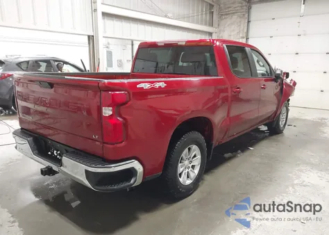 2021 Chevrolet Silverado 1500 4Wd Short Bed Lt из США, поврежденный, VIN 3GCUYDED2MG377315